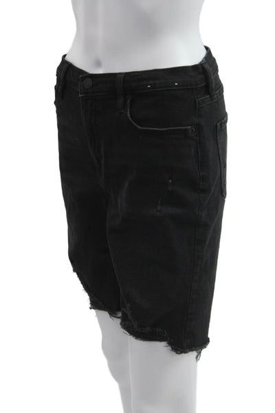 Calvin Klein Jeans Mens Bermuda Shorts Black 99% Cotton Stretch Size 28
