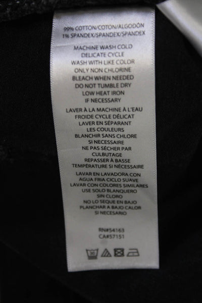 Calvin Klein Jeans Mens Bermuda Shorts Black 99% Cotton Stretch Size 28