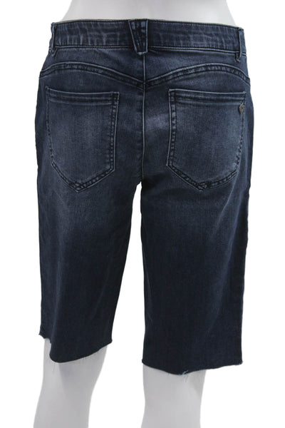 Democracy Unisex Bermuda Dark Blue Shorts Size 4