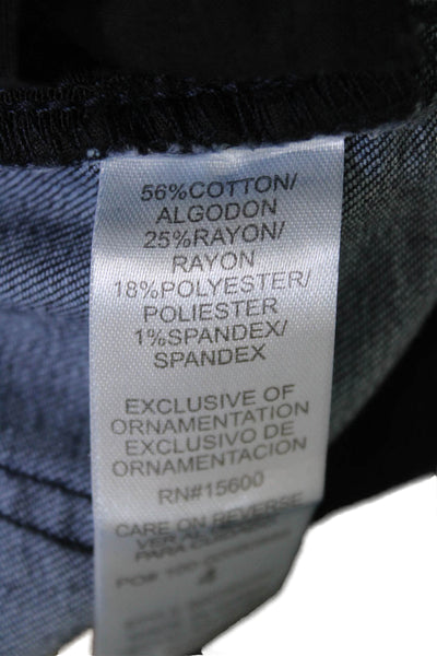 Democracy Unisex Bermuda Dark Blue Shorts Size 4
