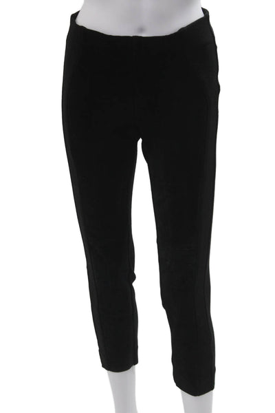Ecru Women Cropped Ankle Black Pants Size S
