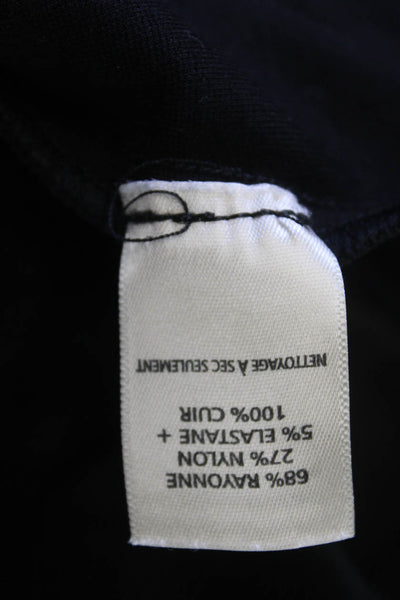 Ecru Women Cropped Ankle Black Pants Size S