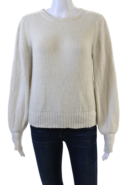 Z Supply Womens Pullover Sweater Beige Crew Neck Long Sleeve Size S