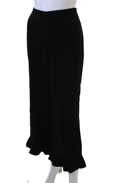 Club Monaco Womens Black Cropped Dress Pants Size 6