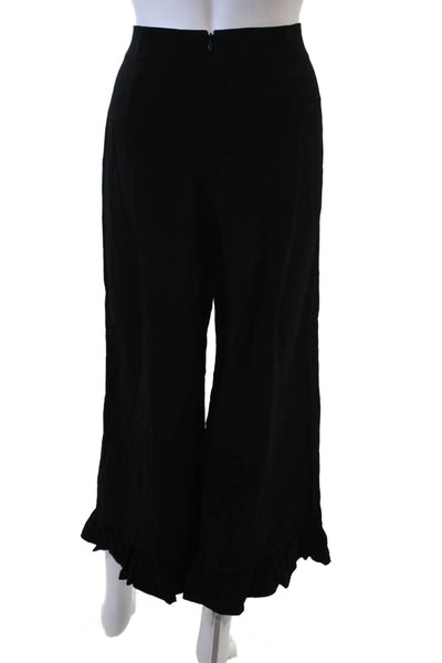 Club Monaco Womens Black Cropped Dress Pants Size 6