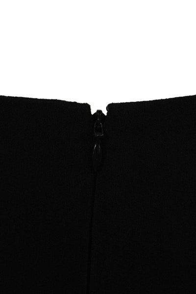 Club Monaco Womens Black Cropped Dress Pants Size 6