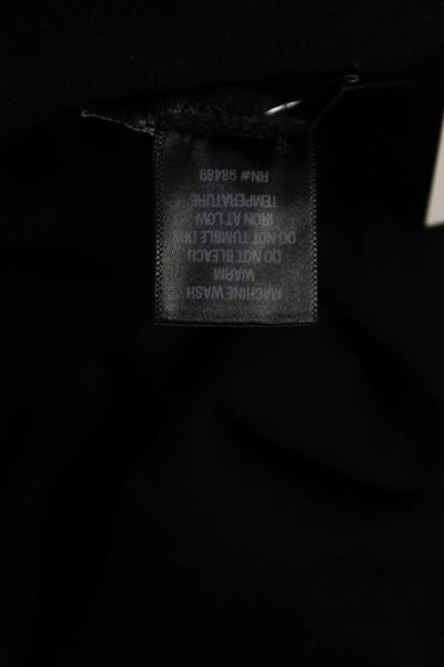 Fabrizio Gianni Women Cropped Ankle Pants Black Size 8