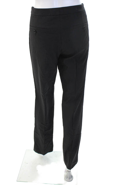 Theory Women Dress Pants Black Classic 96% Wool Size 10