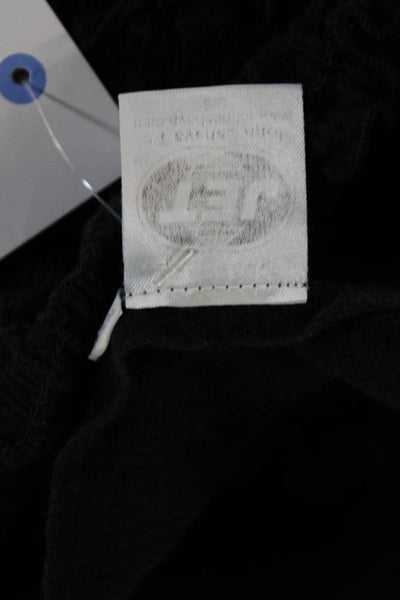 Jet John Eshaya Women Black Sundress Sleeveless Cotton Mid Calf Size 2