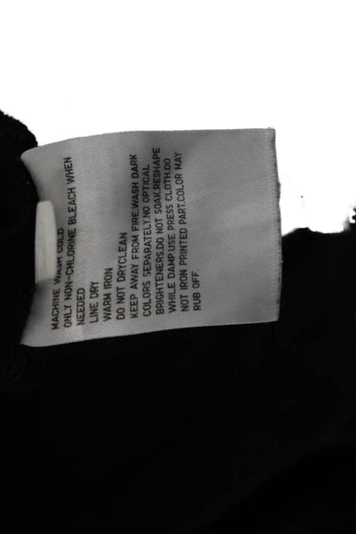 Uniqlo Mens Black 100% Cotton Crew Neck Short Sleeve T-Shirt Size S