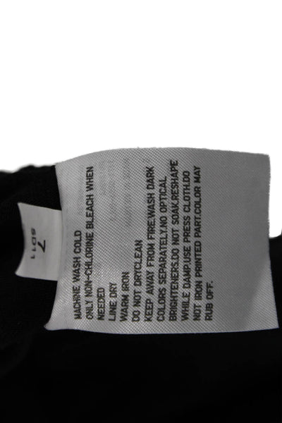 Uniqlo Mens Black 100% Cotton Crew Neck Short Sleeve T-Shirt Size S