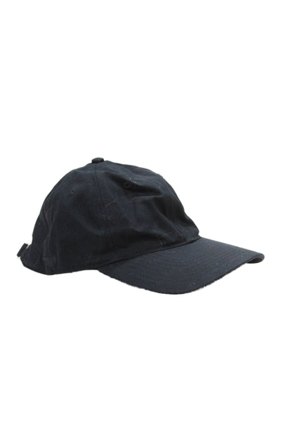 Aritzia Adults Cotton Slip-On Baseball Hat Black Size One Size