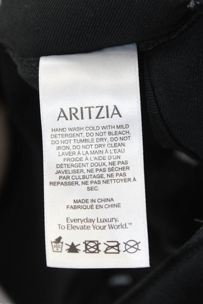 Aritzia Adults Cotton Slip-On Baseball Hat Black Size One Size