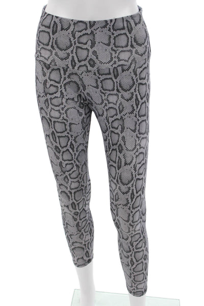 ONZIE Womens Ankle Jegging Animal Print Black Size XS