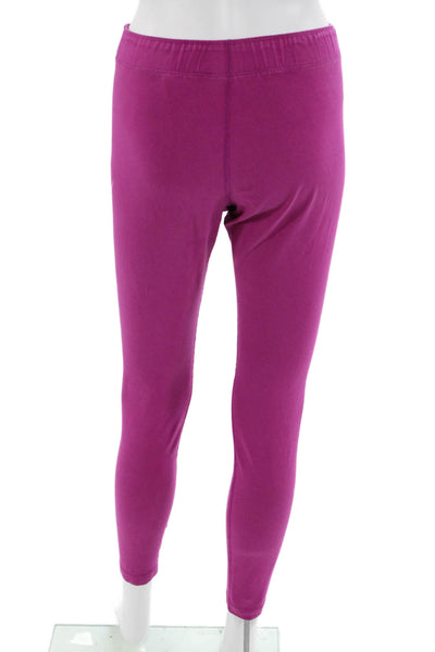 Nike Women Ankle Purple Leggings Size L