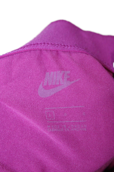 Nike Women Ankle Purple Leggings Size L