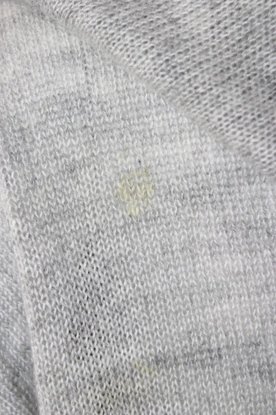 Vici Women Pullover Hoodie Gray Star Graphic Long Sleeve Drawstring Size M