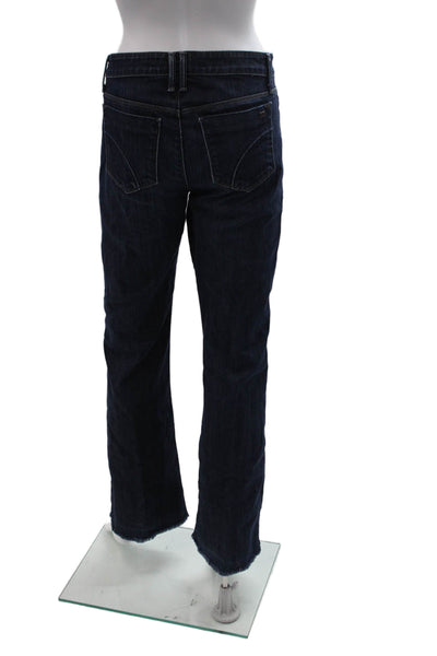 Joes Jeans Womens Bootcut Jeans Dark Blue Mid Rise Inseam 32 Size 29