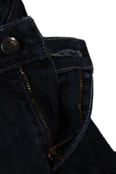 Joes Jeans Womens Bootcut Jeans Dark Blue Mid Rise Inseam 32 Size 29