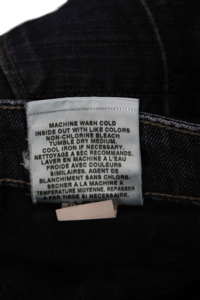 Joes Jeans Womens Bootcut Jeans Dark Blue Mid Rise Inseam 32 Size 29