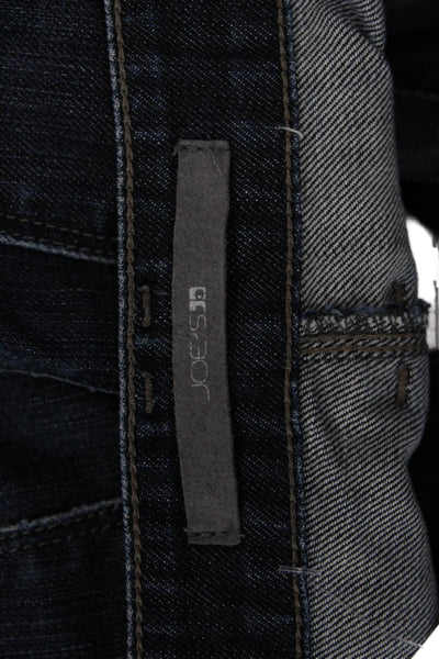 Joes Jeans Womens Bootcut Jeans Dark Blue Mid Rise Inseam 32 Size 29