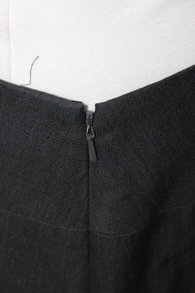 Worth Women Straight Pencil Black Wool Skirt Size 6