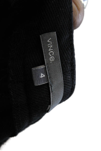 Vince Women Ankle Jeggings Black Size 4
