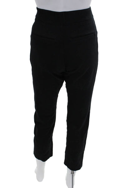 Spanx Womens Cropped Ankle Pants Black Size S