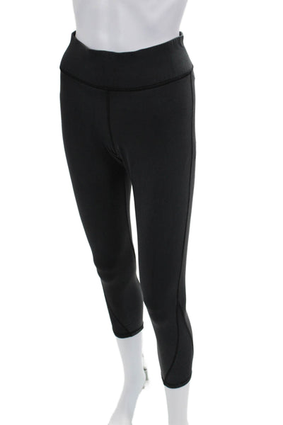 Michi Womens Capri Cropped Black Leggings Size XS