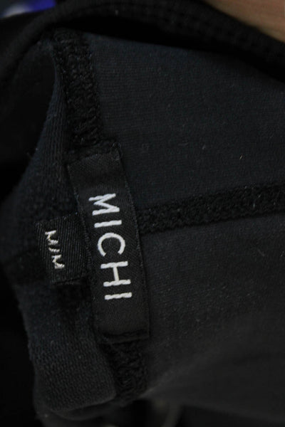 Michi Womens Capri Cropped Black Leggings Size XS
