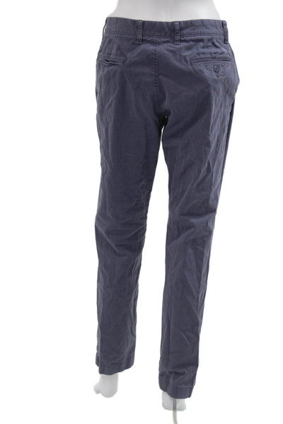 J Crew Mens Chino Khakis Dark Blue Size L