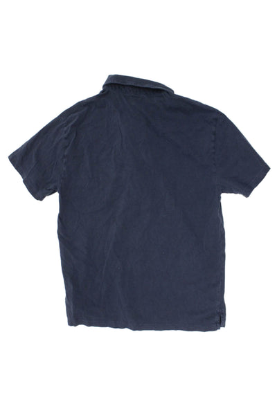 Crewcuts Boys Short Sleeve V-neck Casual T-shirt Blue Size 2XL