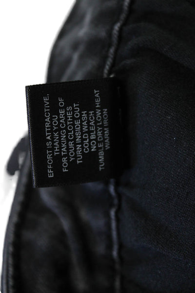 DSTLD Women Skinny Ankle Jeans Dark Gray High Rise Size 28