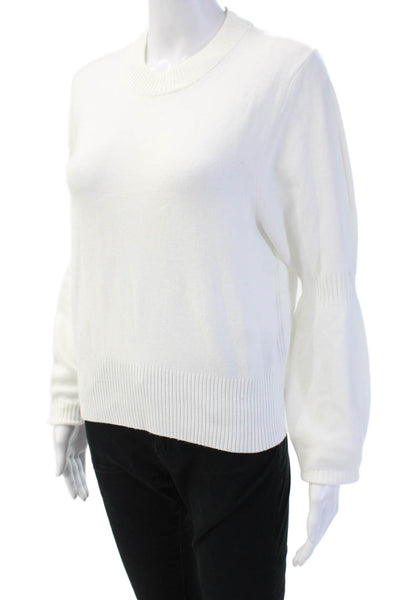 French Connection Women Cashmere Pullover Sweater White Size XS