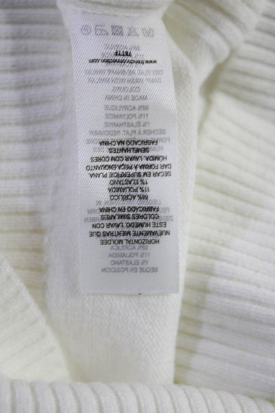 French Connection Women Cashmere Pullover Sweater White Size XS