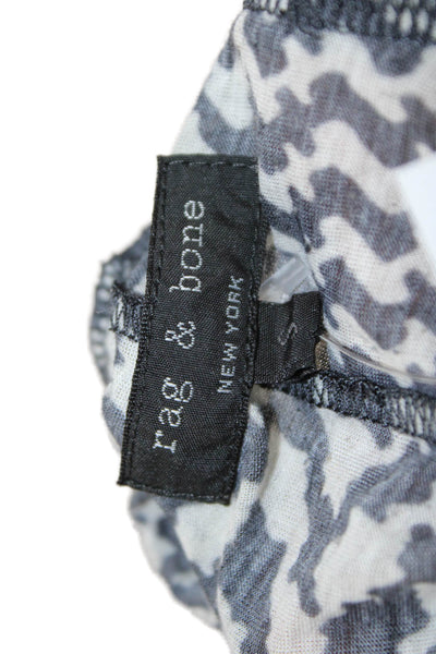 Rag & Bone Womens Basic Black Sleeveless Tank Size S