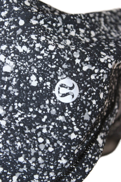 Lululemon Women Black Nylon Crewneck Tank Art Size 4