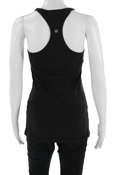 Lululemon Womens Black Nylon Basic Sleeveless Tank Size 6