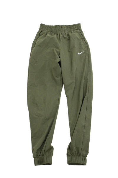 Nike Boys Elastic Waist Tapered Leg Jogger Pants Olive Green Size S