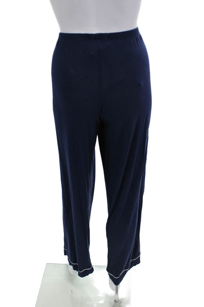 Eberjey Women Pajama Pants Blue Modal Solid Size S