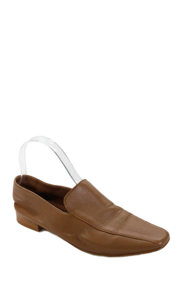 Flattered Womens Lined Slip On Flat Shoes Nude Beige Size EUR 39