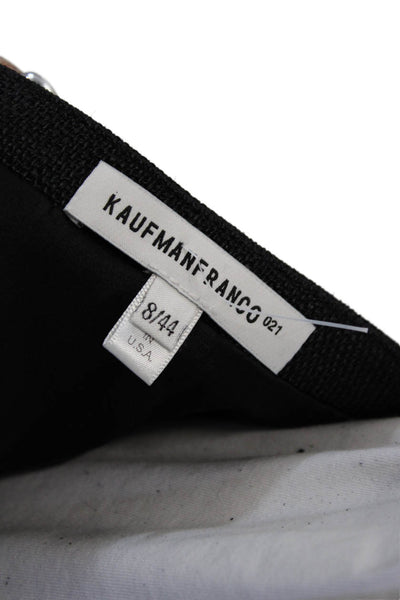 KaufmanFranco Womens Straight Pencil Skirt Black Size 8