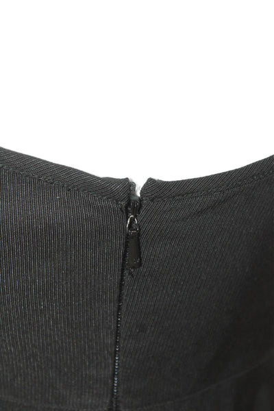 Twenty 8 Twelve Women Fit & Flare Sundress Black Sleeveless Square Neck Size 6