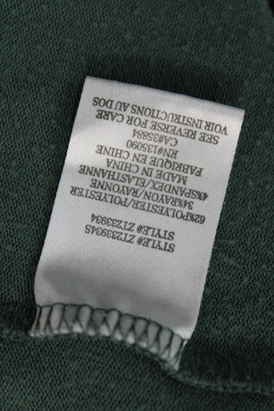 Z Supply Women Pullover Sweater Army Green V Neck Long Sleeve Size M