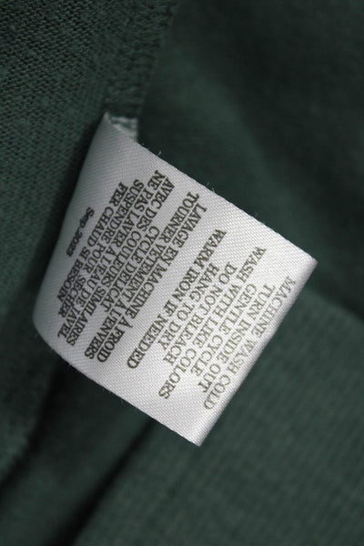 Z Supply Women Pullover Sweater Army Green V Neck Long Sleeve Size M