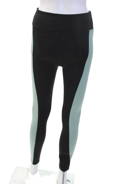 Koral Womens Ankle Jeggings Black Polyamide Lycra Solid Designer Size XS