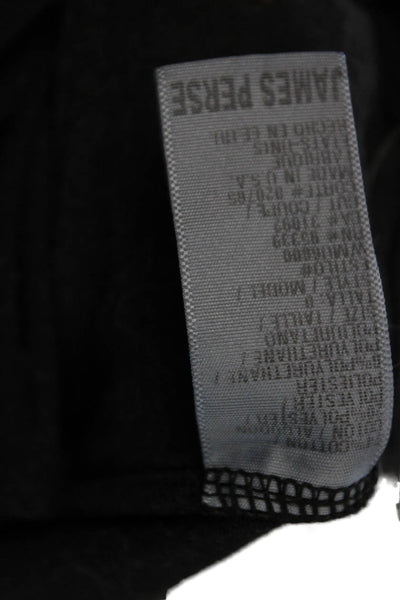 Standard James Perse Women Bodycon Tank Dress Black Cotton Size 00P