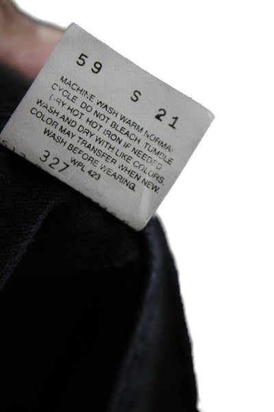 Levis Mens Cropped Tapered Jeans Black Button 29in Inseam Size 34