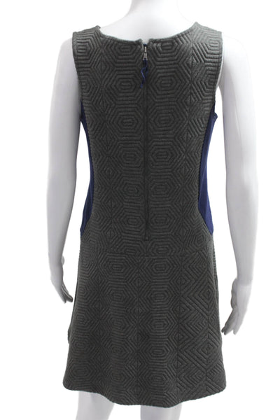 Maeve Anthropologie Womens A-Line Fit Flare Dress Dark Gray Sleeveless Size S