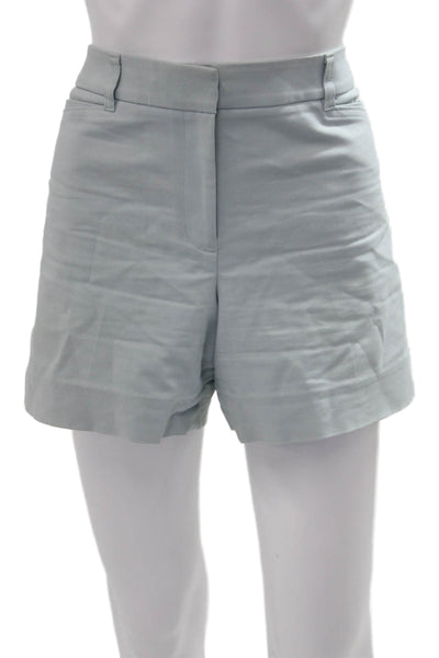 White House Black Market Unisex Light Blue Chino Shorts Size 10